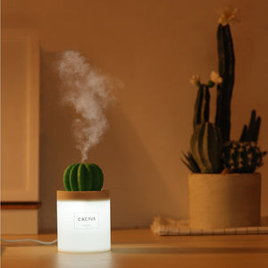 USB Aroma Essential Oil Diffuser, Ultrasonic Cool Mist, Air Humidifier, Purifier Soft Warm LED