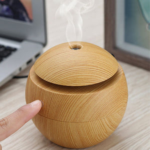 USB Aroma Humidifier Essential Oil Diffuser Ultrasonic Mist Air Purifier 7 Color LED