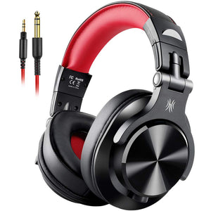 Gaming Headset, Studio DJ Headphones Stereo, Wired Headphone With Microphone