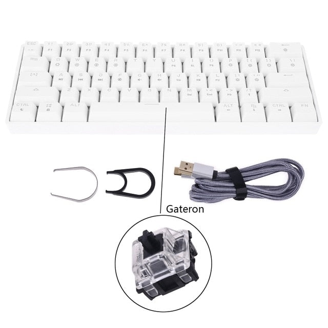 Gaming Mechanical Keyboard USB Wired LED Backlit Axis