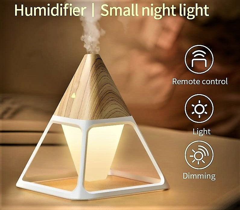 Portable Air Humidifier & Essential Oil Diffuser for Home Décor