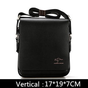 Luxury Brand Men's Messenger Bag Vintage Leather Shoulder Bag Crossbody Handbags