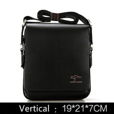 Luxury Brand Men's Messenger Bag Vintage Leather Shoulder Bag Crossbody Handbags