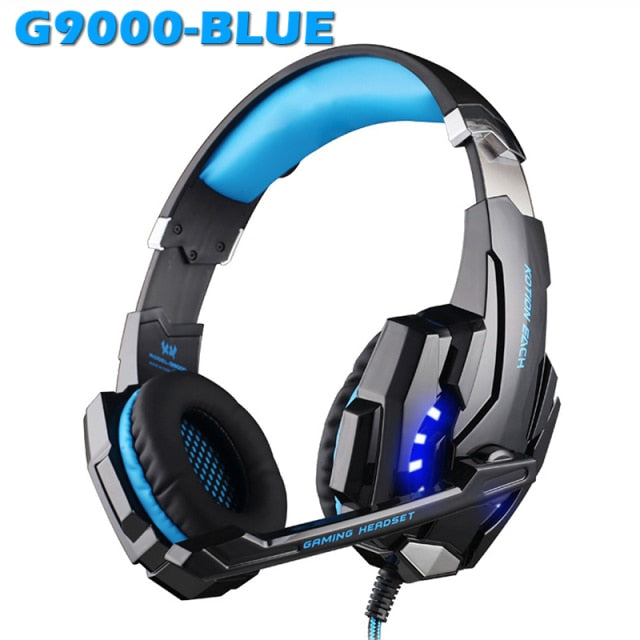 Bass Stereo Over-Head Wired Headset