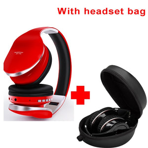 Wireless Headphones Bluetooth Earphone 5.0 Foldable 3D Bass Stereo Noise Reduction Gaming Headset/Mic